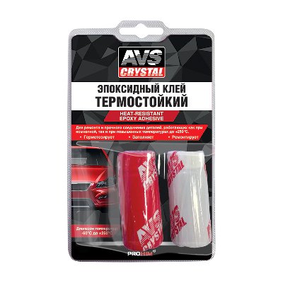 Клей эпоксидный термостойкий 80 г AVK-128 AVS