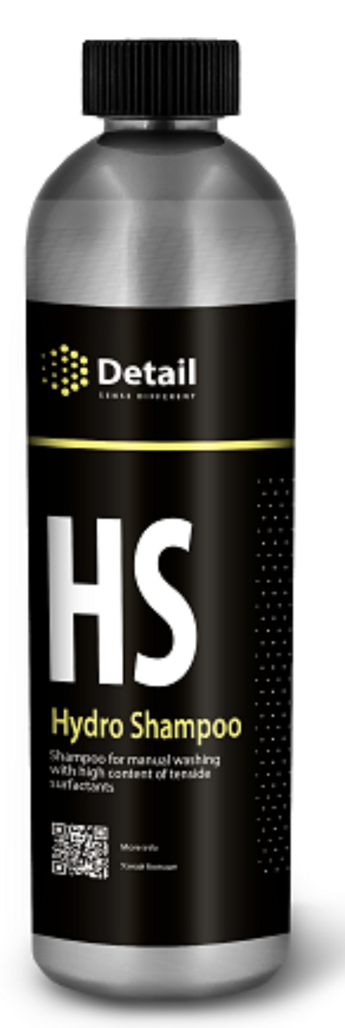 шампунь вторая фаза с гидрофобным эффектом hs (hydro shampoo) 1л detail