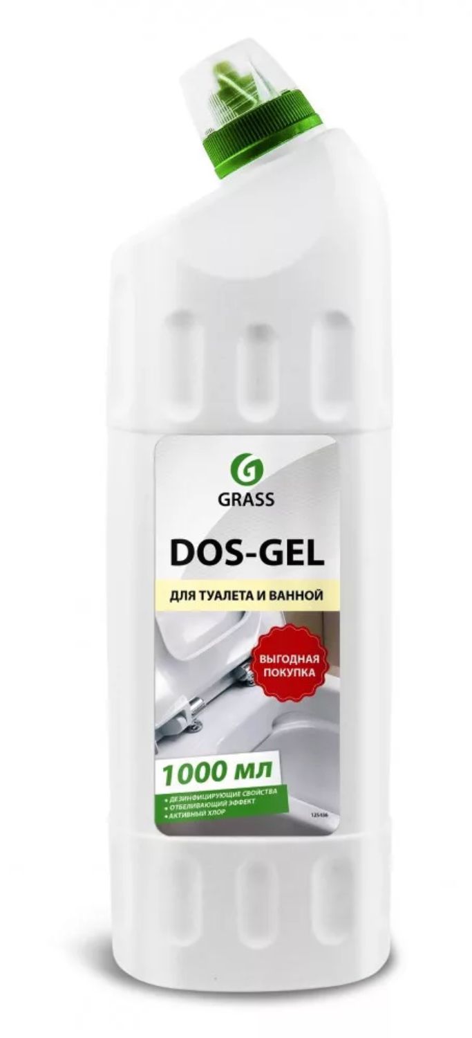Дезинфицирующий чистящий гель "Dos Gel" 1000мл GraSS