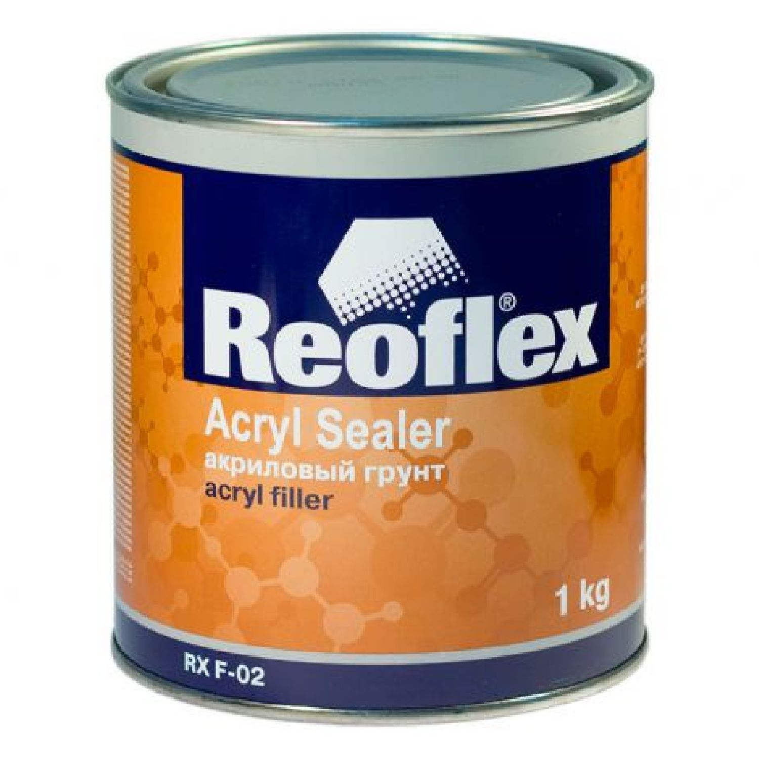 1к грунт акриловый белый 1кг reoflex