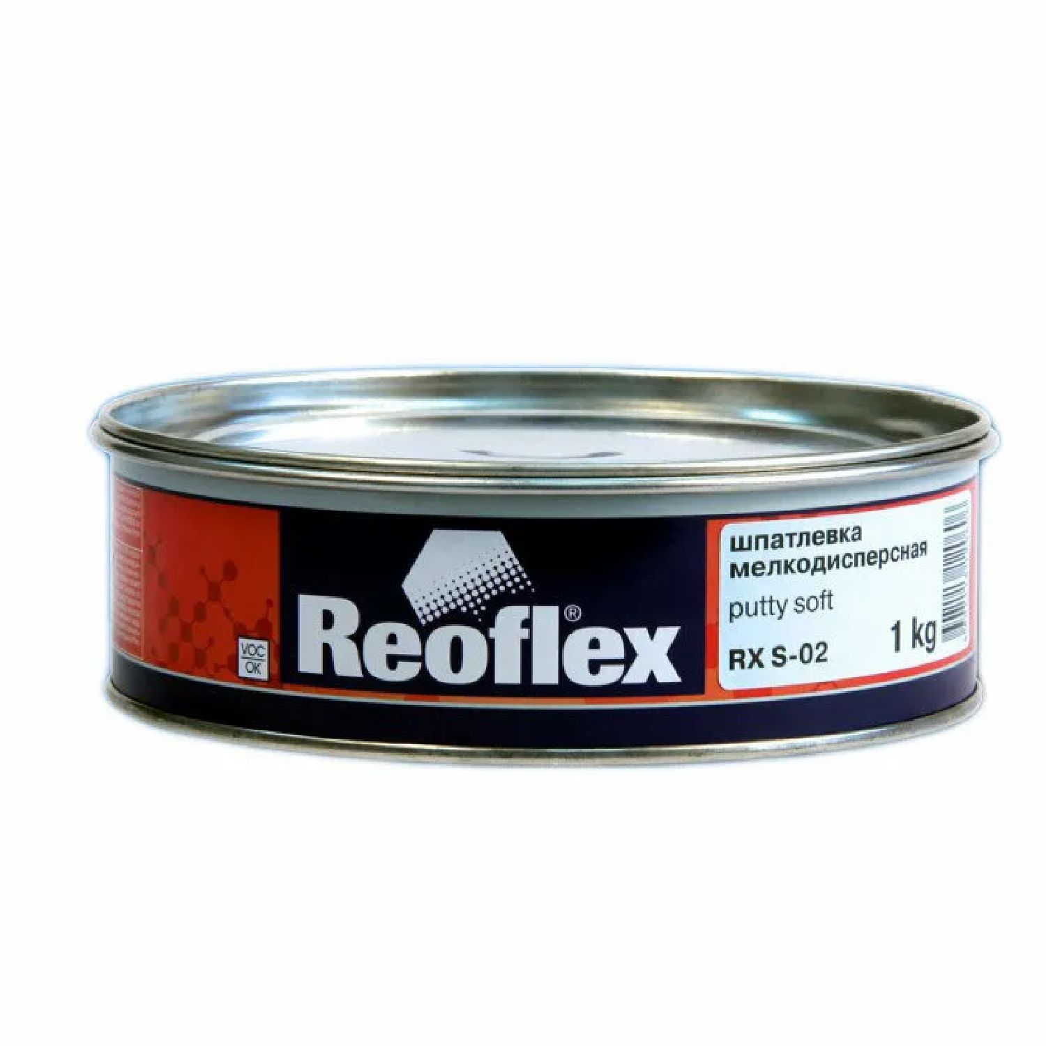 шпатлевка мелкодисперсная soft 1,0кг reoflex