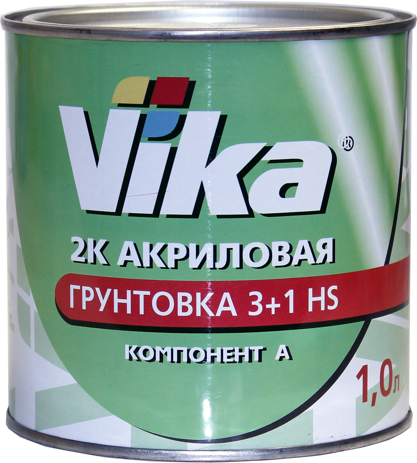 грунт акриловый 2к 3:1 hs черный 1кг vika