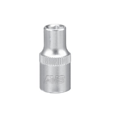 Головка торцевая 6-гранная 1/4'' DR 07 мм H01407 AVS