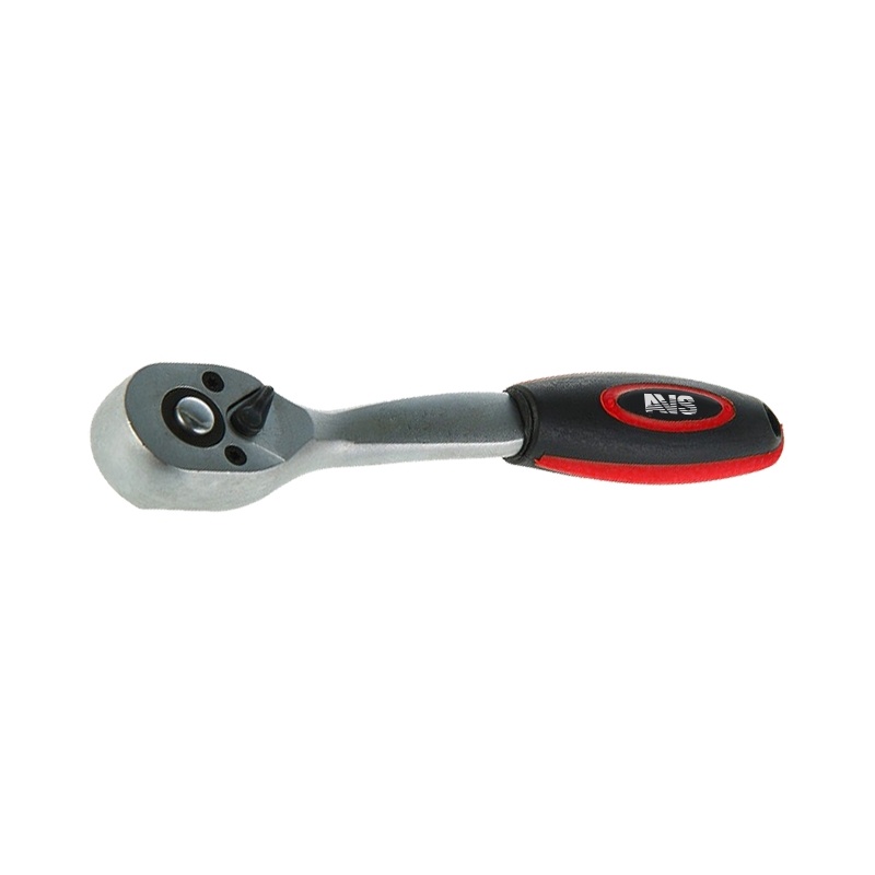 рукоятка трещоточная 3/8"dr 72 зубца (пластиковая ручка) rh13872 avs
