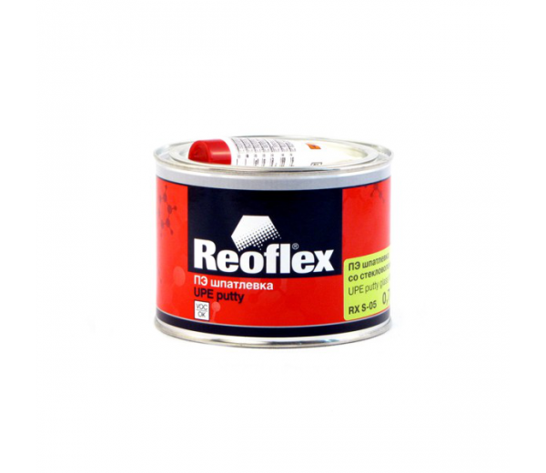 шпатлевка со стекловолокном glass fiber 1,0кг reoflex
