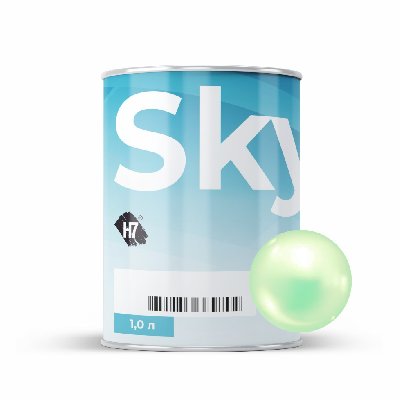 7230 Pure green pearl компонент для подбора автоэмалей базовый 1л SkyMix H7