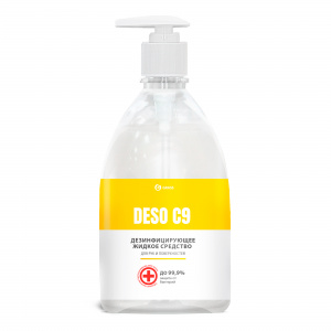 средство дезинфицирующее жидкое "deso c9" 500мл grass