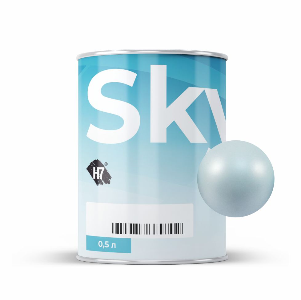 7348 синий ксиралик crystal blue pearl компонент для подбора автоэмалей базовый 0,5л skymix h7