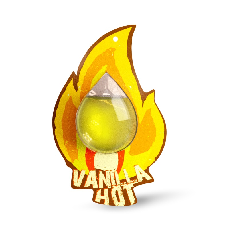 ароматизатор мембранный fire fresh vanilla hot/ваниль wdm-001 avs
