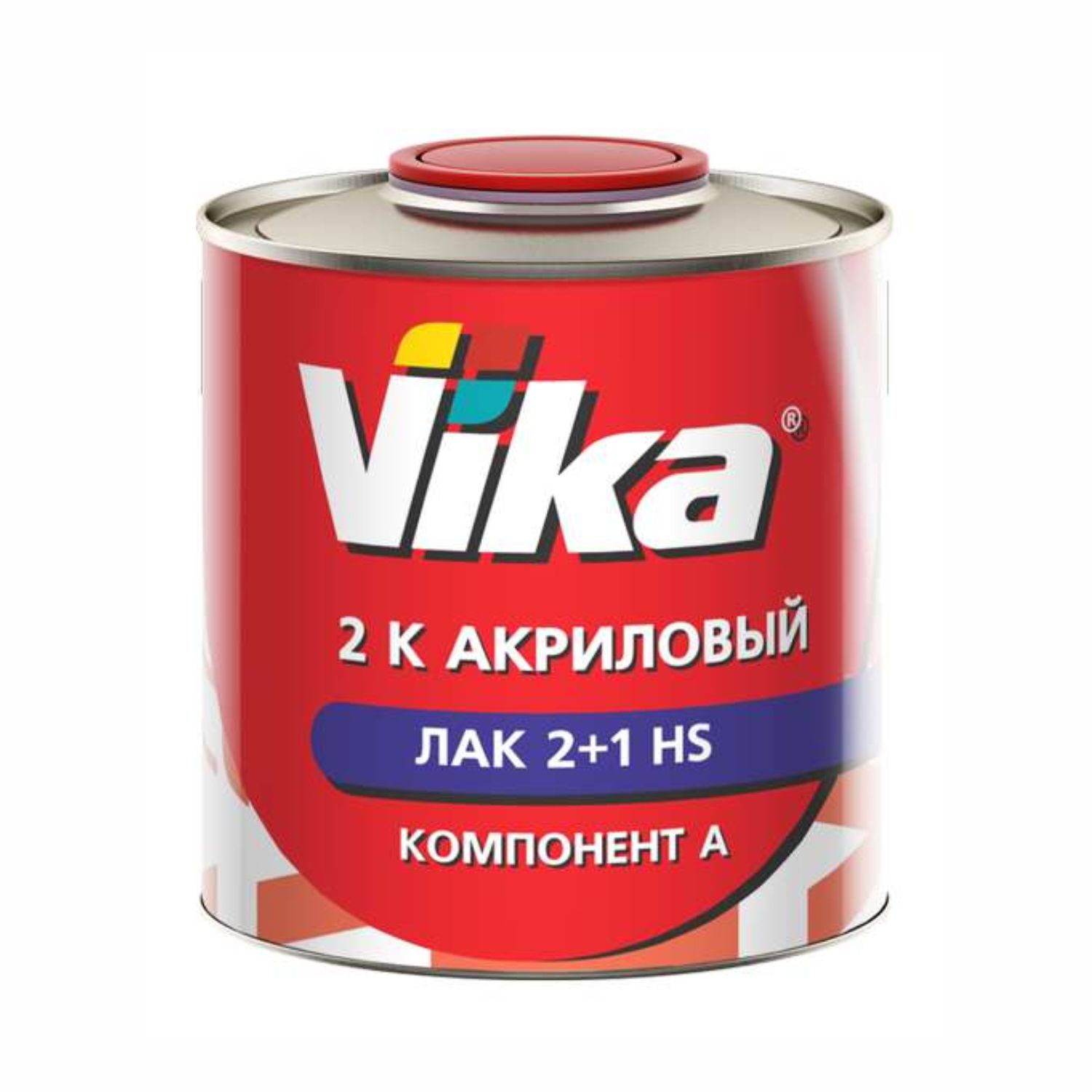 лак акриловый 2к 2:1 hs 0,5кг vika