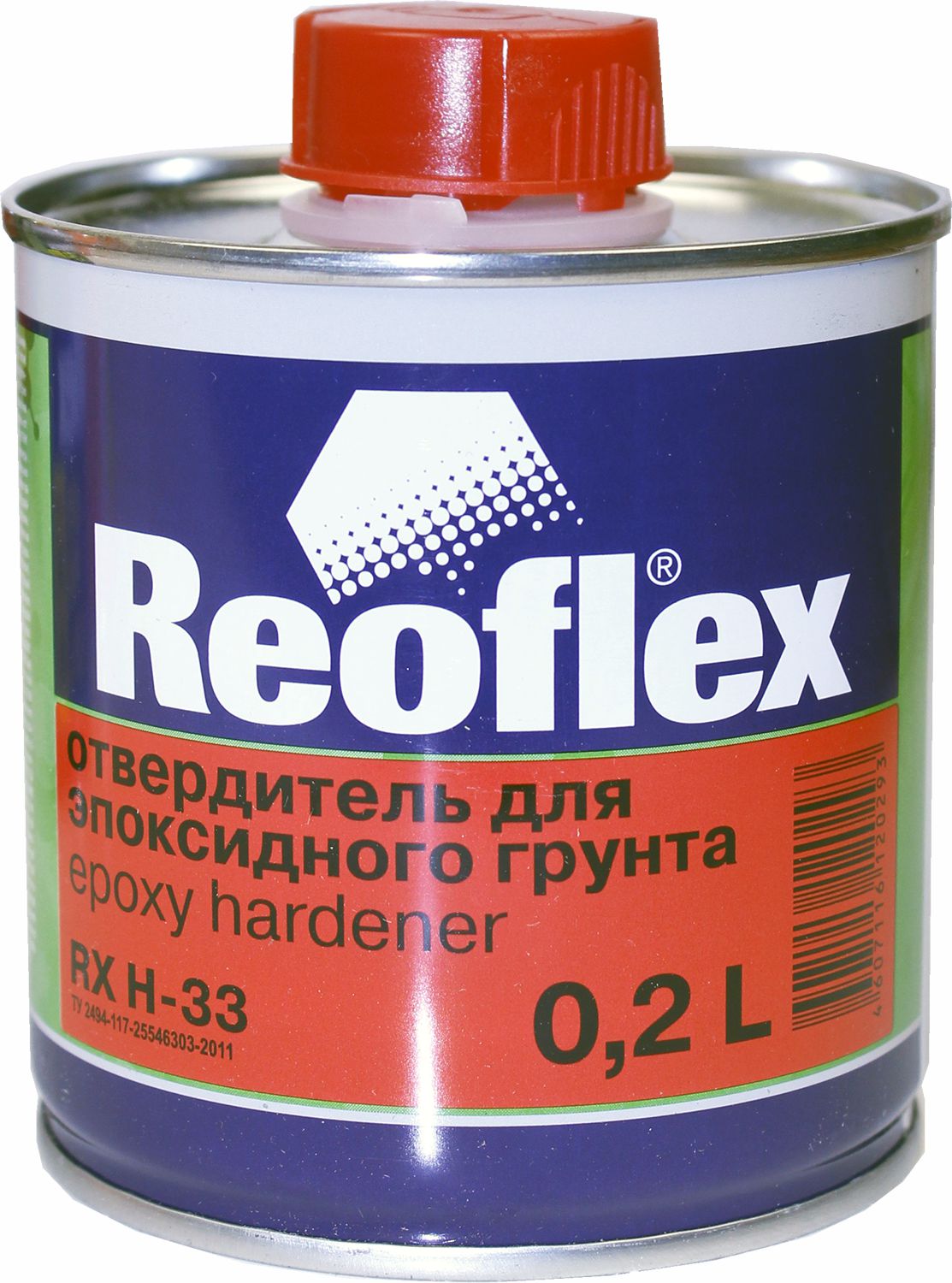 отвердитель для эпоксидного грунта 0,2л reoflex