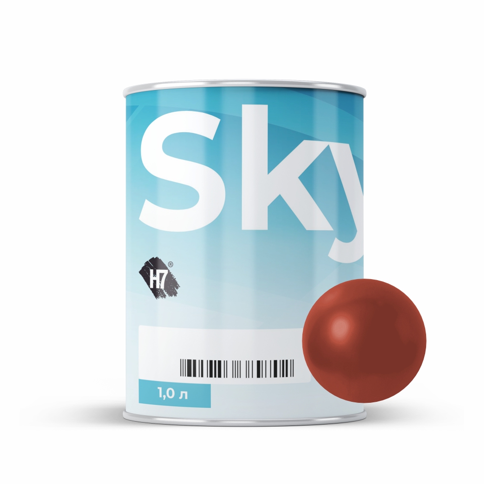 7015 brown red компонент для подбора автоэмалей базовый 1л skymix h7