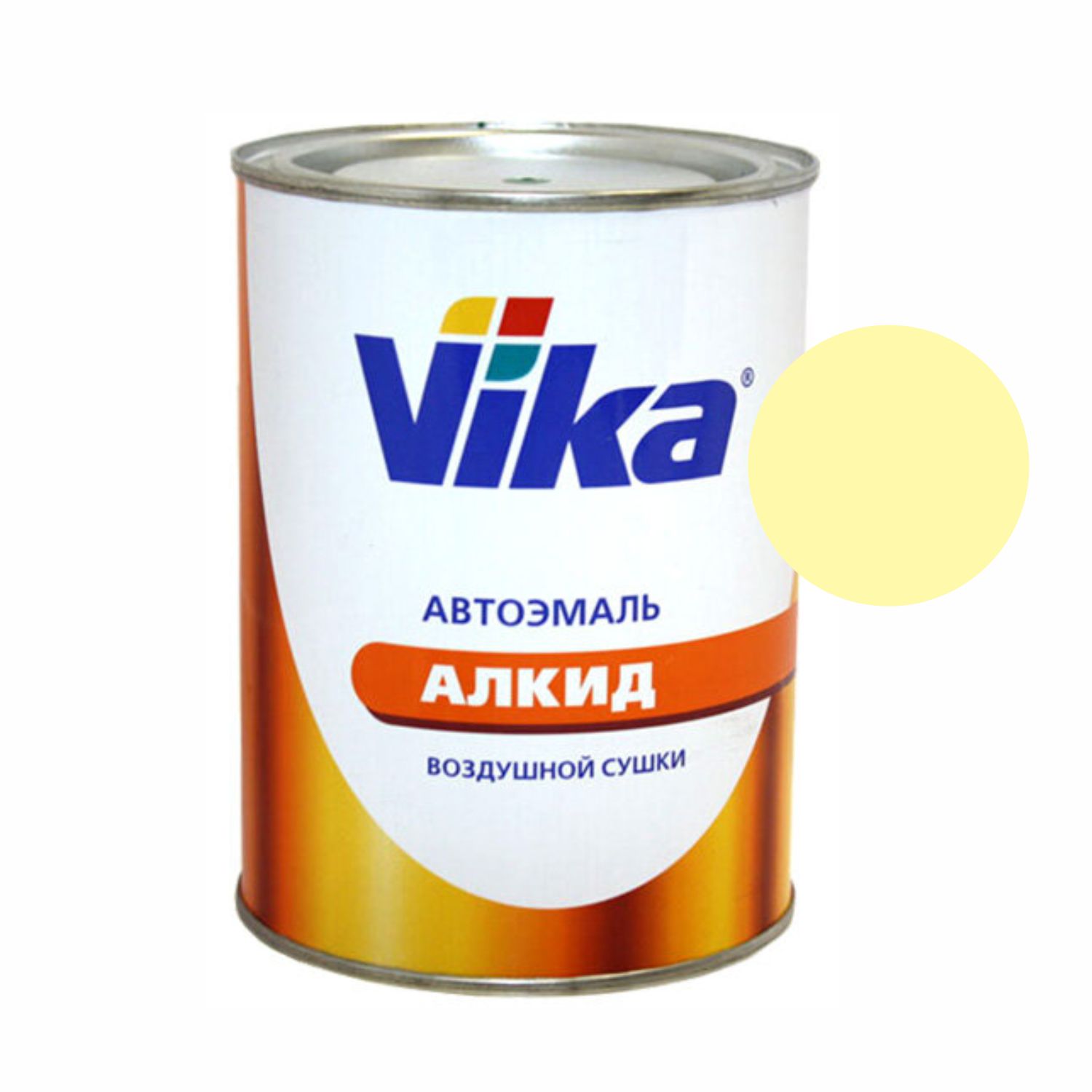 215 желтовато-белая автоэмаль алкидная 1к vika-60 0,8кг vika