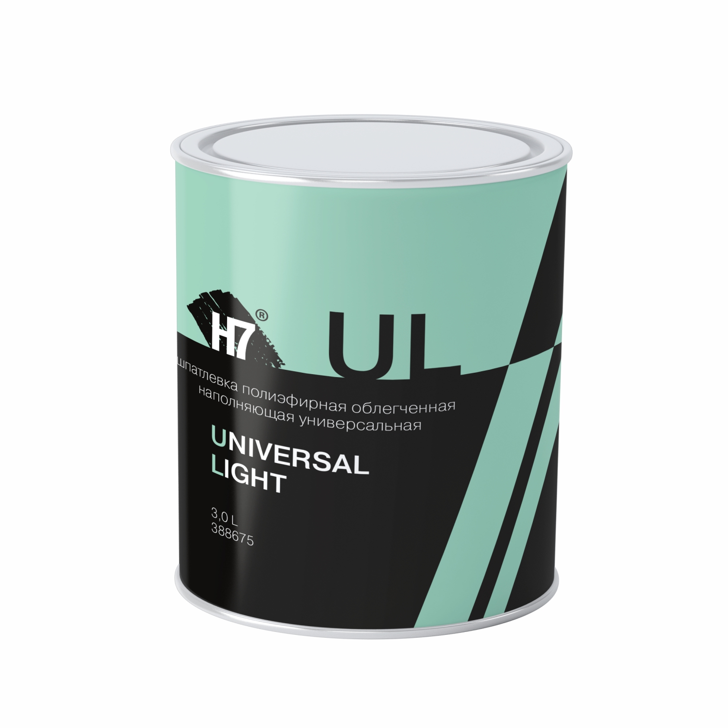 шпатлевка полиэфирная облегченная наполняющая универсальная universal light 3л н7