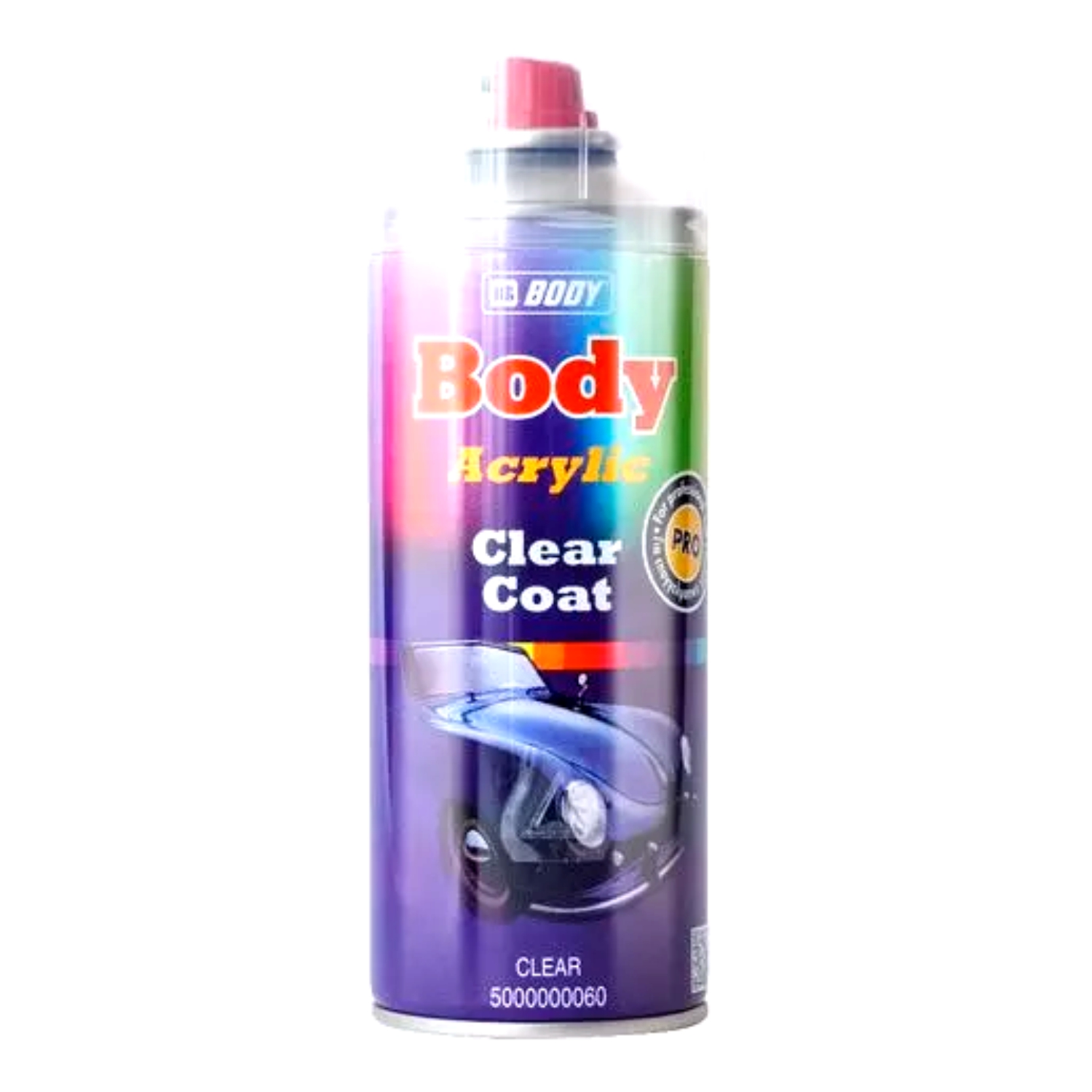 лак clear coat аэрозоль бесцветный 400 мл hb body