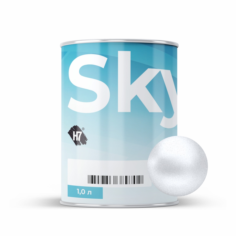 7113 fine silver компонент для подбора автоэмалей базовый 1л skymix h7