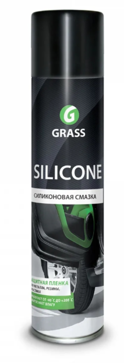силиконовая смазка silicone (аэрозольная упаковка 400 мл) grass