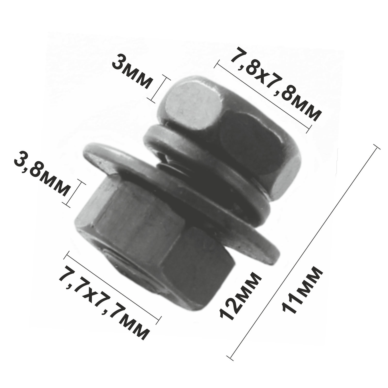 32058 (h2058) автокрепеж металлический nissan