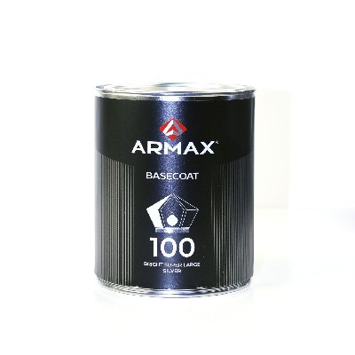 100 BRIGHT SUPER LARGE SILVER Эмаль базисная 0,93кг ARMAX