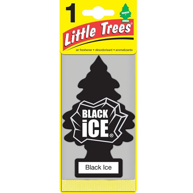 елочка "черный лед" (black ice) car freshener