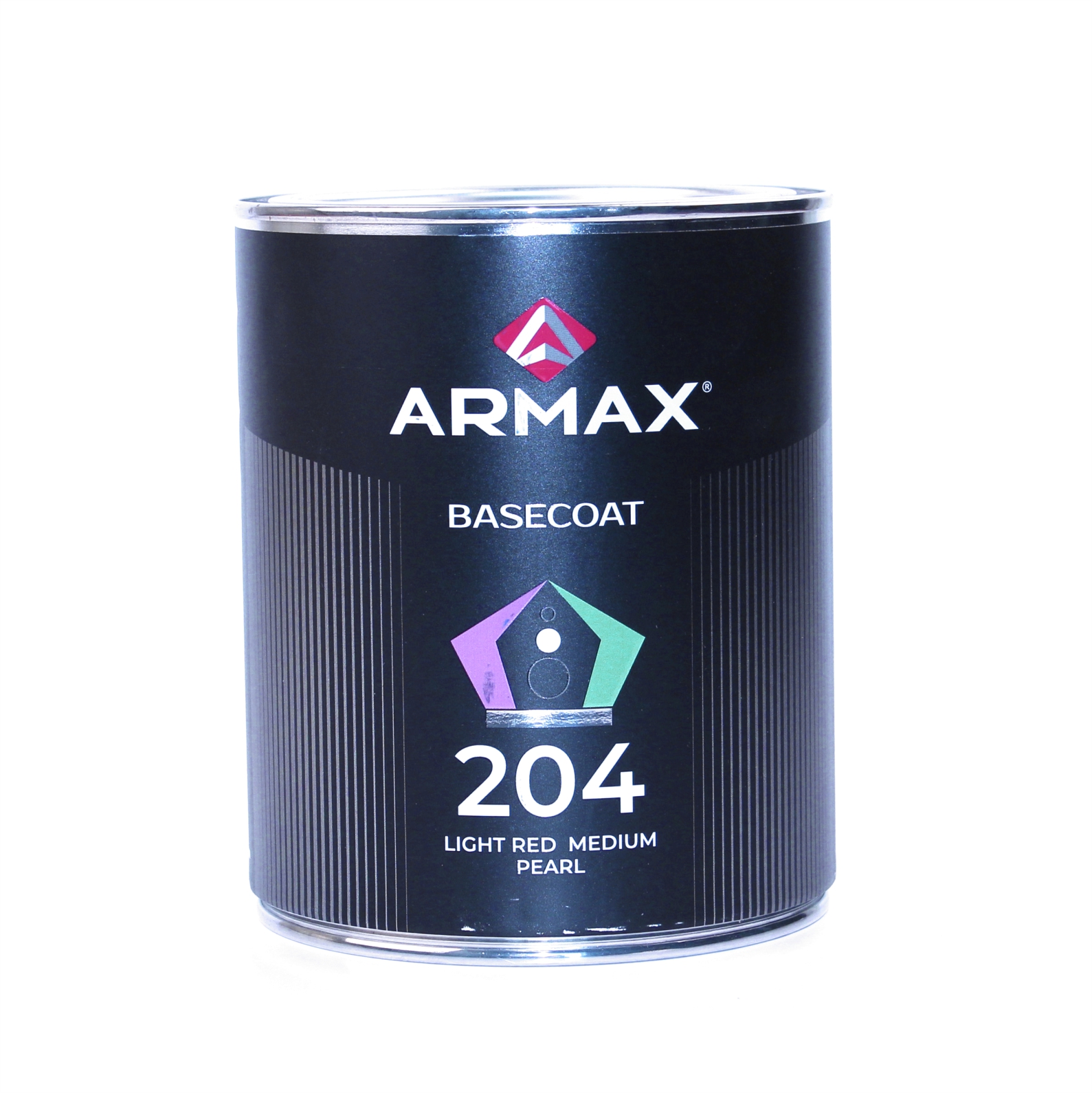 204 light red medium pearl эмаль базисная 0,93кг armax