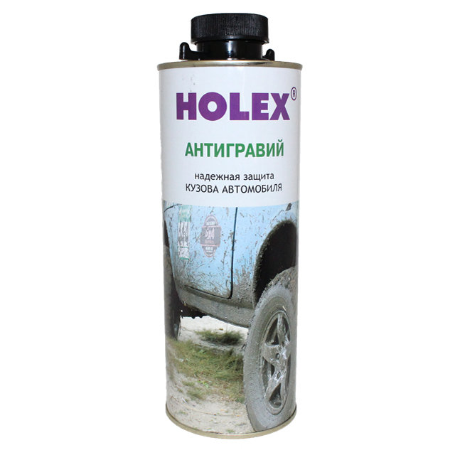 антигравий чёрный 1л holex