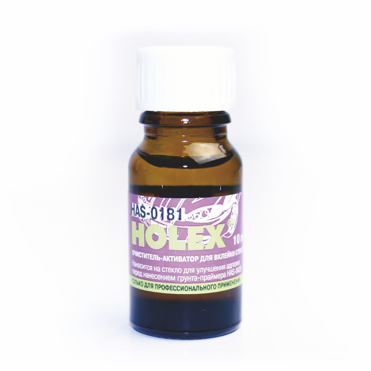очиститель-активатор для вклейки стёкол 10ml holex