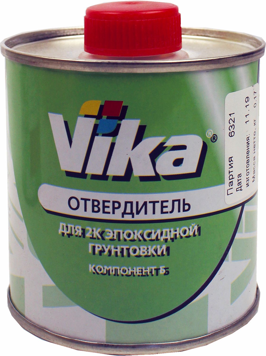 отвердитель для 2k эпоксидной грунтовки 0,17кг vika