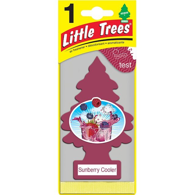 елочка "ягодный бриз" (sunberry cooler) car freshener