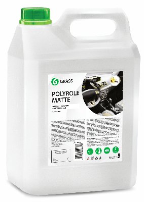 Полироль-очиститель пластика «Polyrol Matte» матовый блеск с ароматом ванили 5кг GraSS