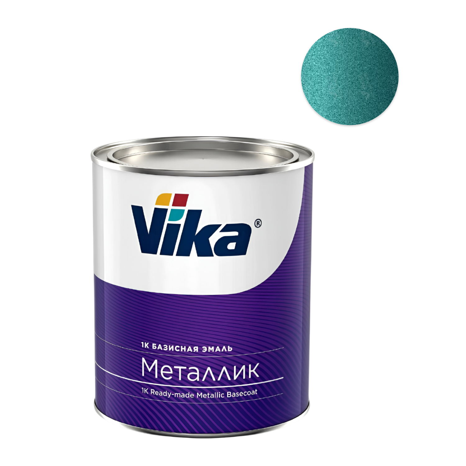 385 Изумруд автоэмаль металлик 0,75кг Vika