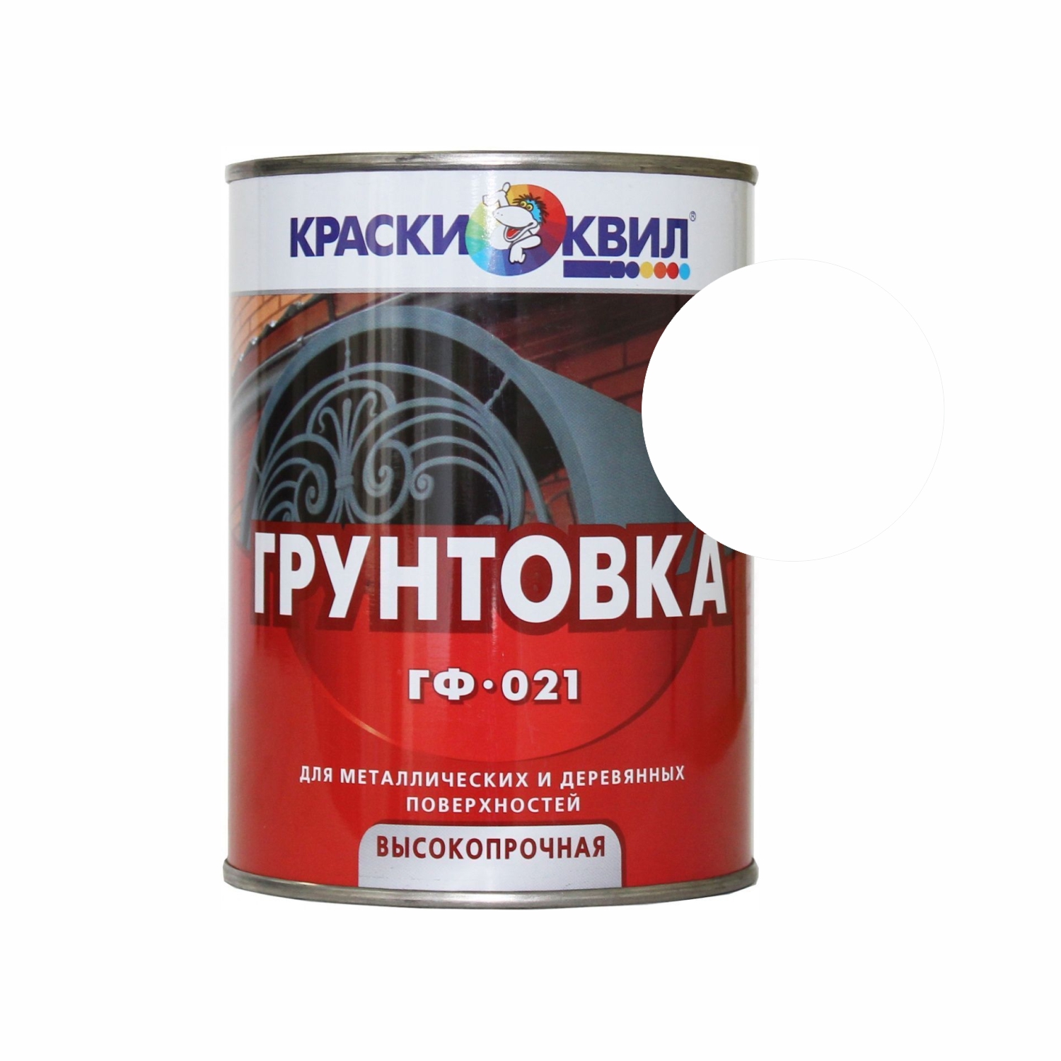 грунтовка белая гф-021 1л (0,9кг) квил