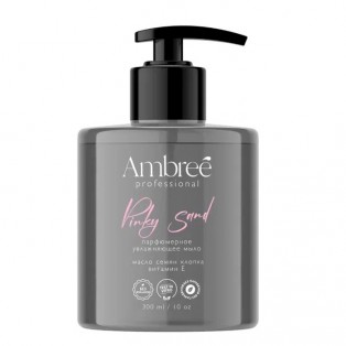Мыло парфюмерное для рук и тела Pinky sand 300мл Ambree professional