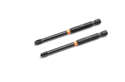 Бита ударная 1/4'', PH3 × 90 мм, 2шт Дело техники