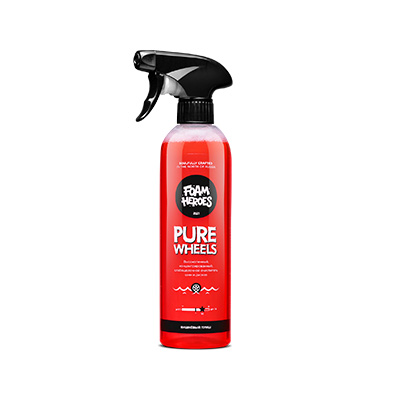 очиститель шин и дисков концентрированный pure wheels 500мл foam heroes (триггер)