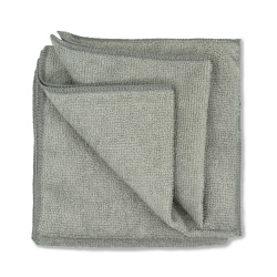 Салфетка микрофибра 220 г/м 30*30 серая (10шт) GraSS