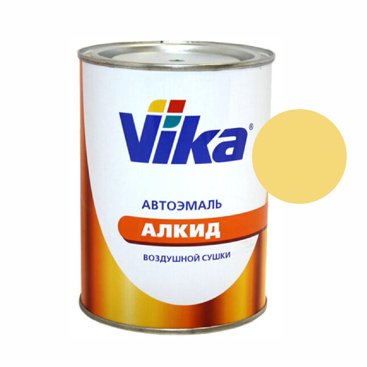 210 кремовая автоэмаль алкидная 1к vika-60 0,8кг vika