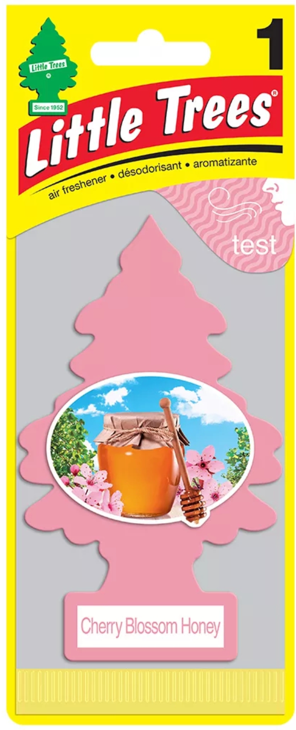 елочка "медовая вишня" (cherry blossom honey) car freshener