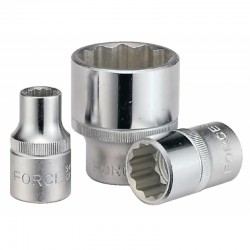 головка торцевая 12-гранная 1/2" 10мм l38мм force