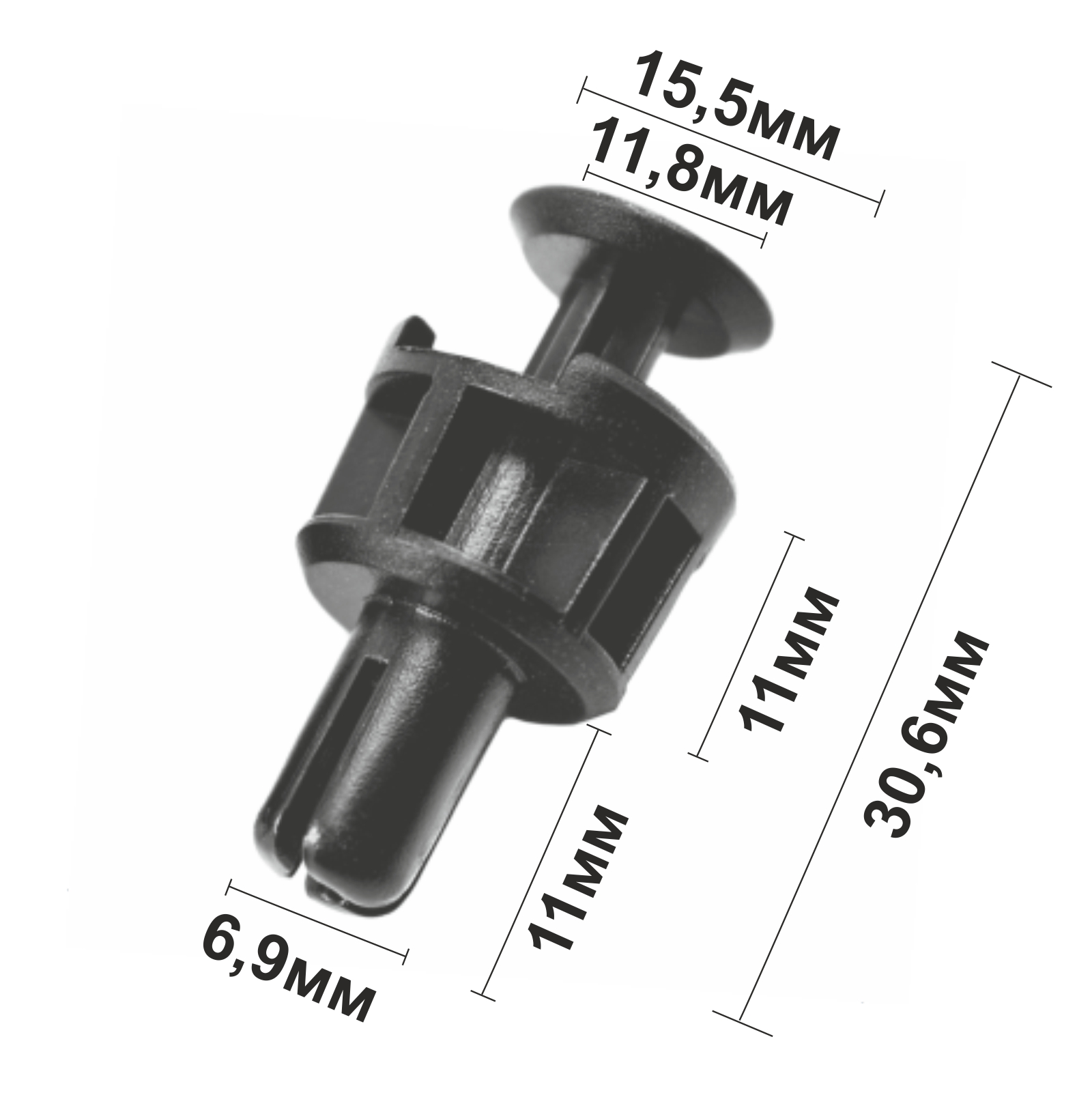 11324 (c1324) клипса автомобильная toyota