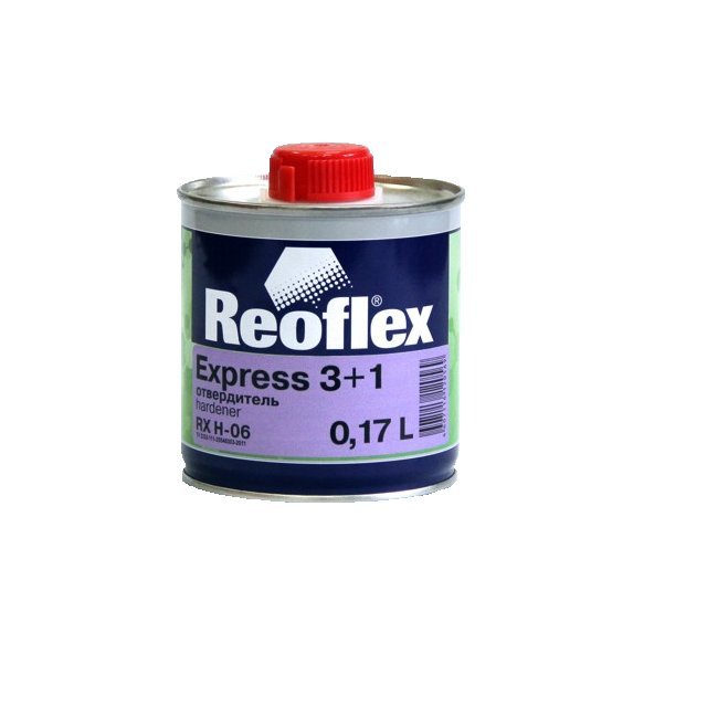 отвердитель для лака express 3+1 0,17л reoflex
