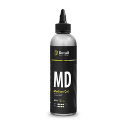 паста полировальная среднеабразивная md "medium cut" 250 мл detail