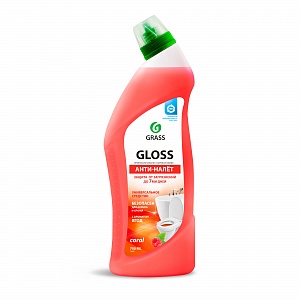Чистящий гель для ванны и туалета "Gloss coral" 750мл GraSS