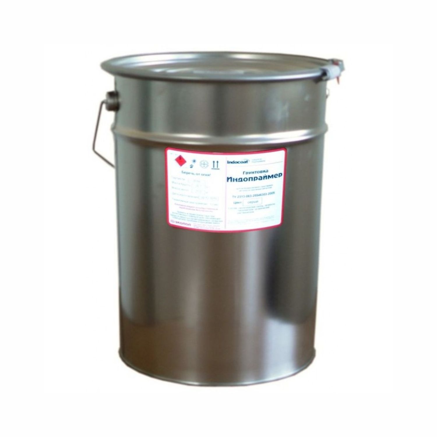 грунт эпипраймер серый емкость тары 30кг (1 кг) indocoat