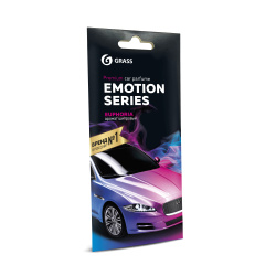 ароматизатор воздуха картонный emotion series euphoria grass