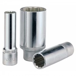 Головка торцевая 12-гранная 1/2" 10мм L77мм FORCE