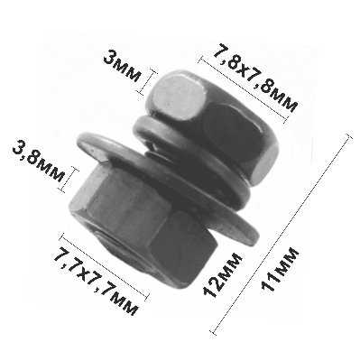32058 (H2058) автокрепеж металлический NISSAN
