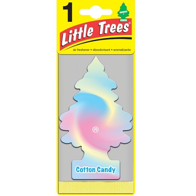 елочка "сладкая вата" (cotton candy) car freshener