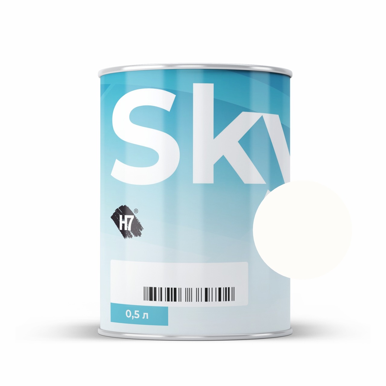 7392 fine white crystal pearl компонент для подбора автоэмалей базовый 0,5л skymix h7