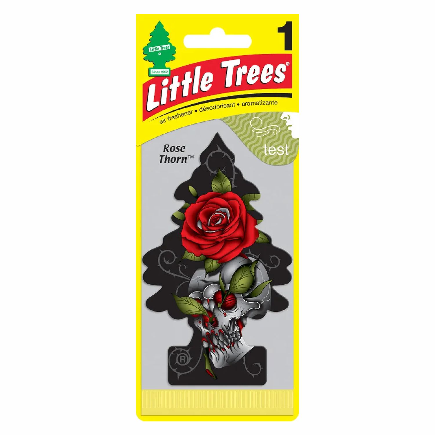 елочка "дикая роза" (rose thorn) car freshener